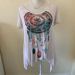 Dream catcher flowy top